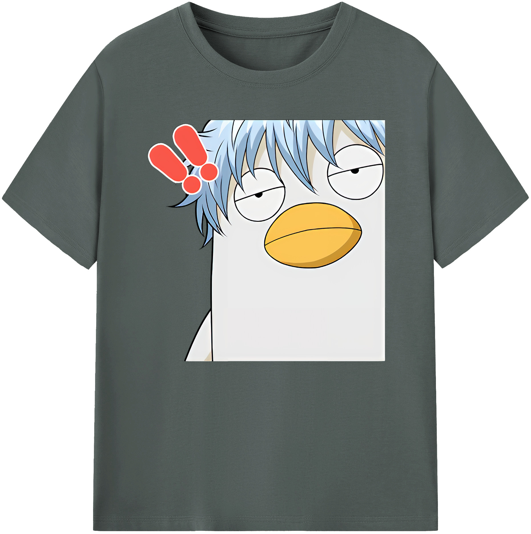 （画像用） ぎんたま 坂田銀時（さかたぎんとき） 神楽 志村新八（しむら しんぱち） GINTAMA Sakata Gintoki Kagura Shimura Shinpachi 綿100％ メンズ半袖Tシャツ｜肌触りやわらか＆通気性